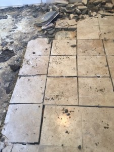 Removal of Tiles